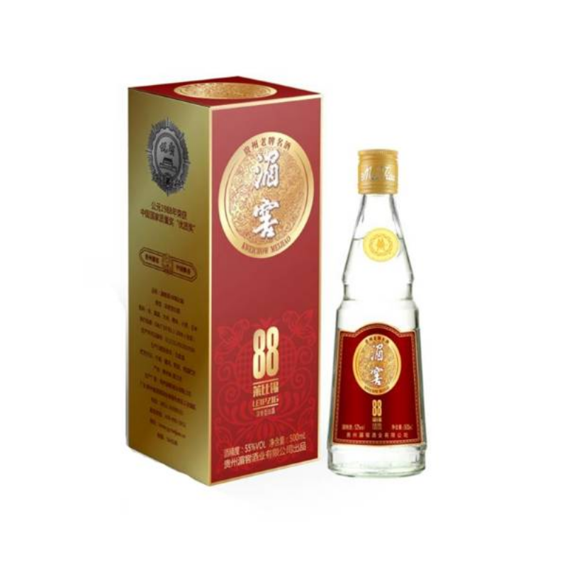 贵州湄窖酒88莱比锡55°浓香型白酒