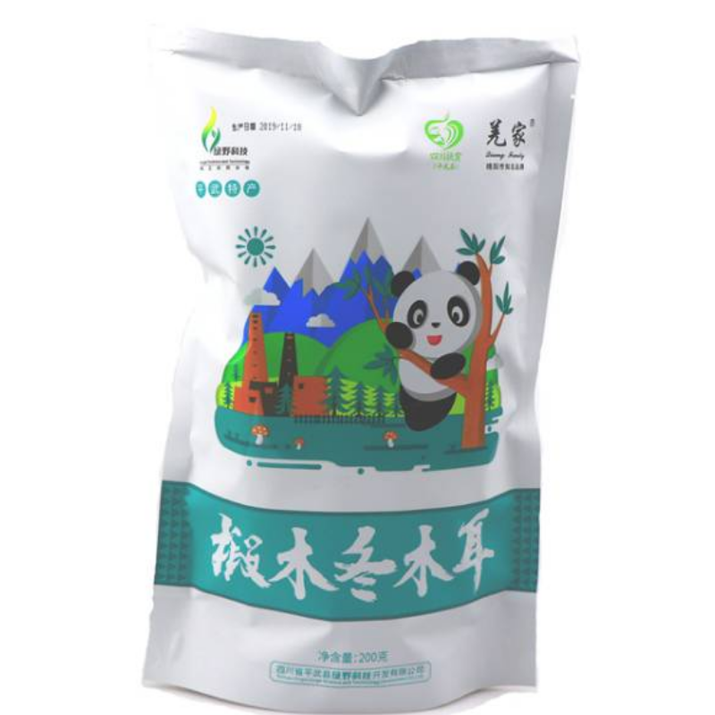 椴木冬木耳（熊猫袋
