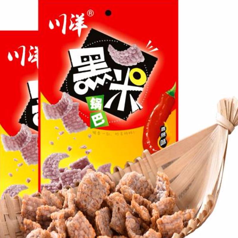 62g黑米锅巴