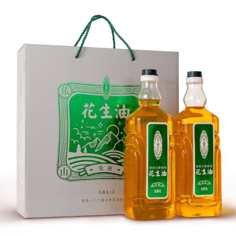 万里江优选花生油礼盒（1.8L*2）