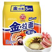 韩国进口 不倒翁原味金拉面  600g（120g*5包入）