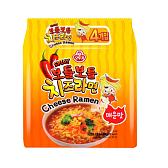 韩国进口 不倒翁辣味芝士拉面  444g（111g*4包入）