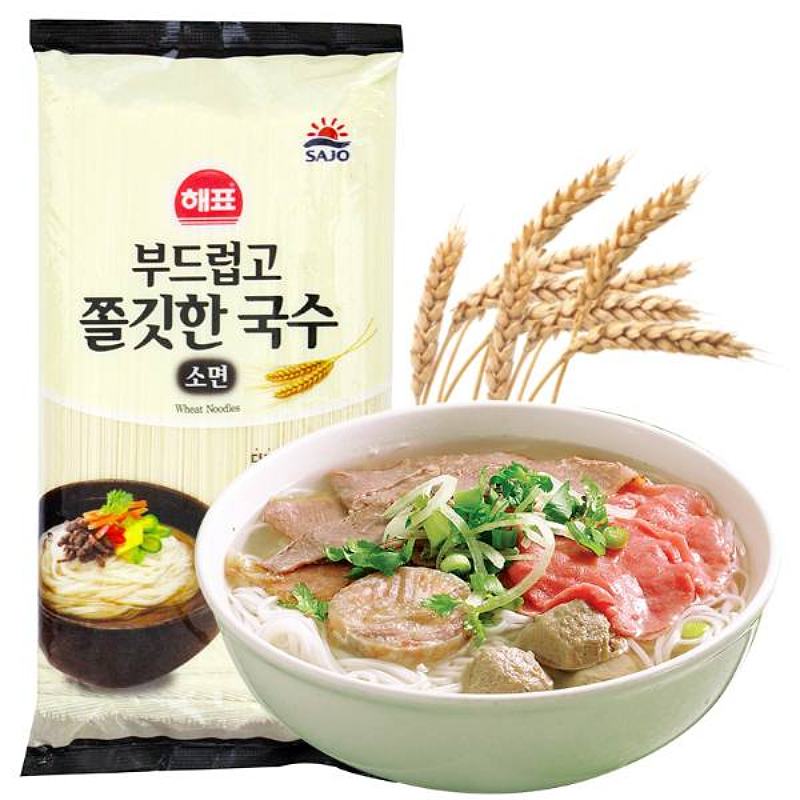 韩国进口 思潮海牌 挂面超细面  900g