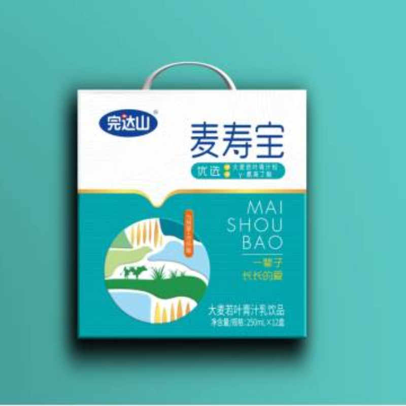 完达山大麦若叶青汁牛奶