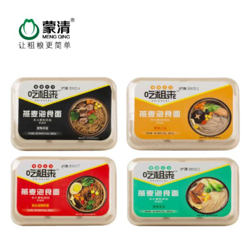 蒙清吃粗来-燕麦泡食面/4款盒装口味