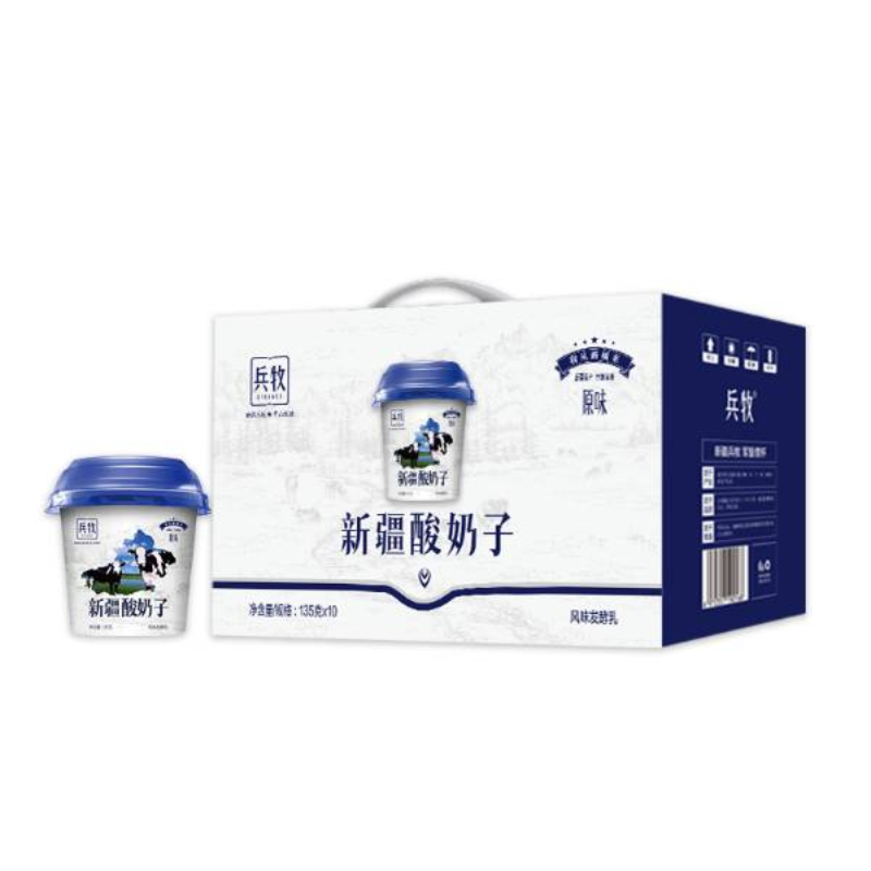 新疆兵牧酸奶子原味酸奶
