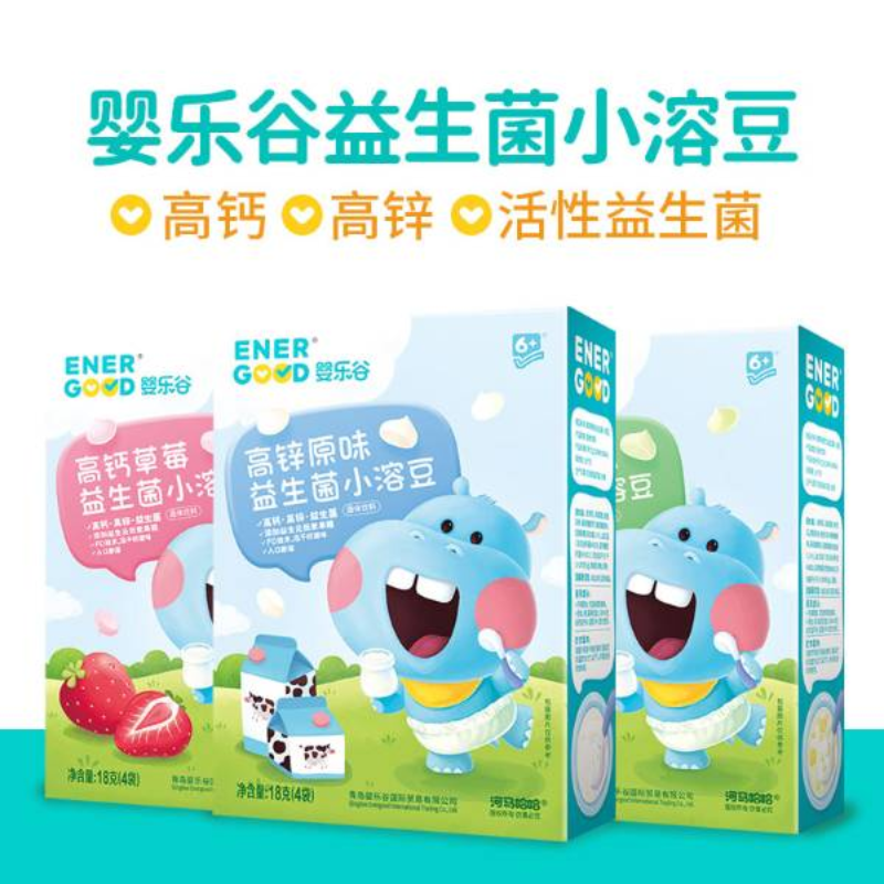 婴乐谷酸奶溶豆溶豆豆宝宝水果溶豆宝宝零食批发益生菌溶豆招商