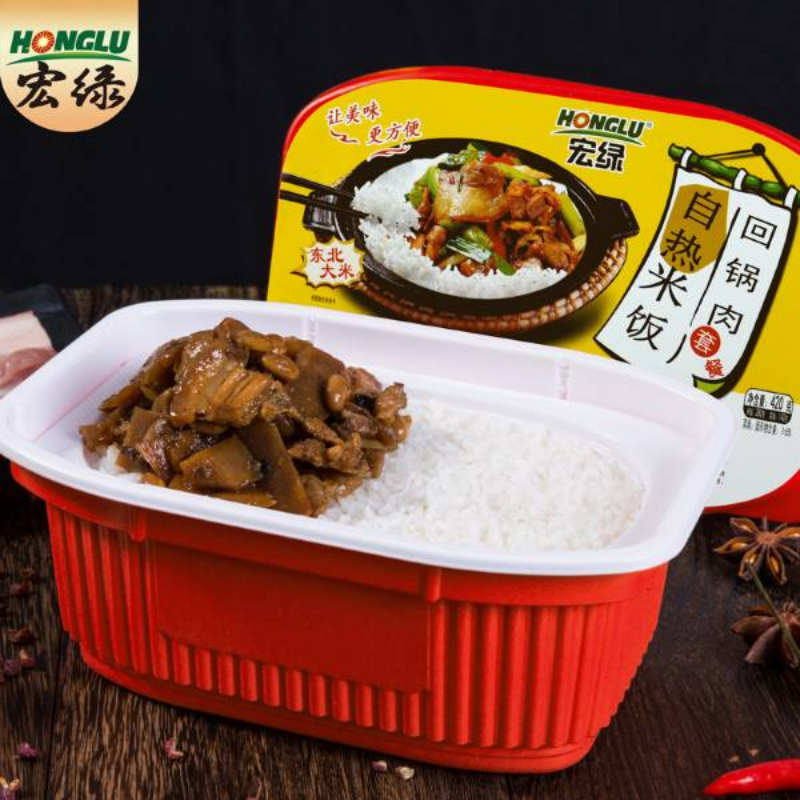 宏绿420g自热米饭速食方便饭回锅肉饭