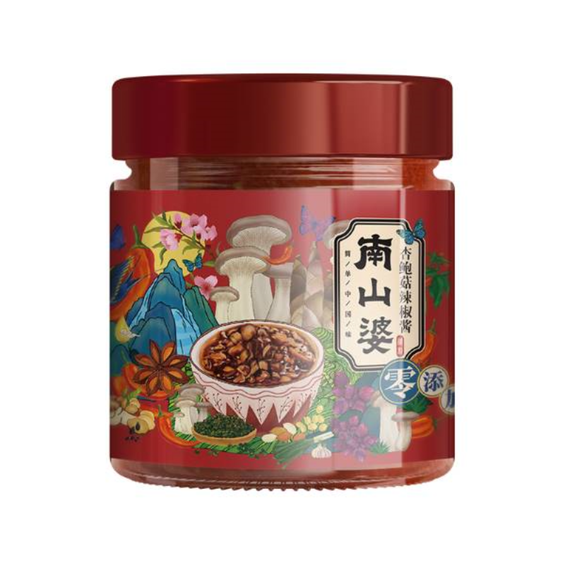 南山婆杏鲍菇辣椒酱100g、230g