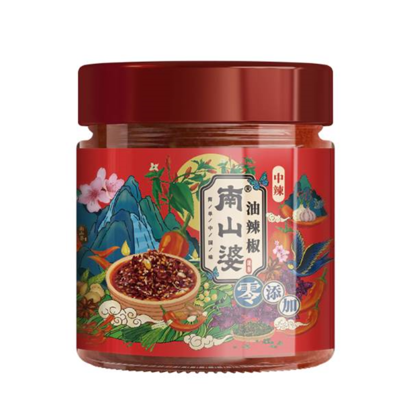 南山婆油辣椒100g
