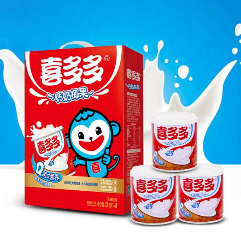 喜多多钙奶椰果