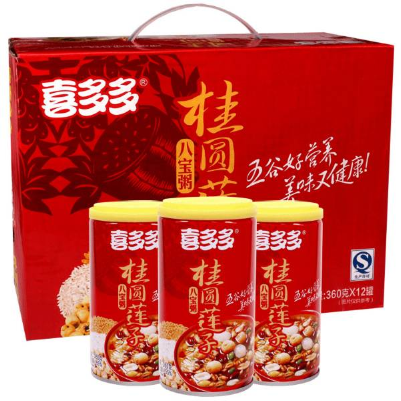 喜多多桂圆莲子八宝粥
