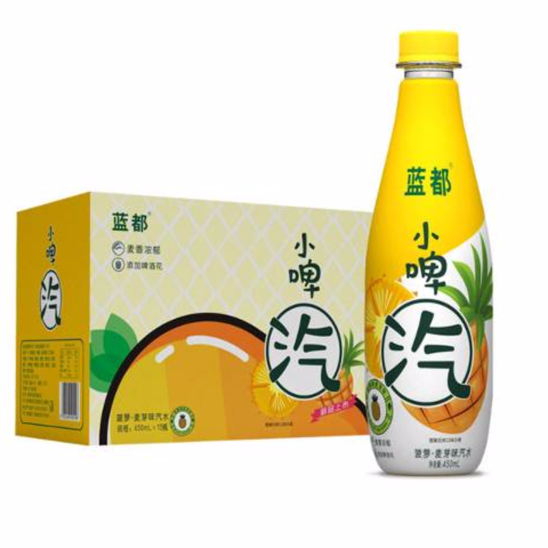 蓝都小啤汽菠萝啤