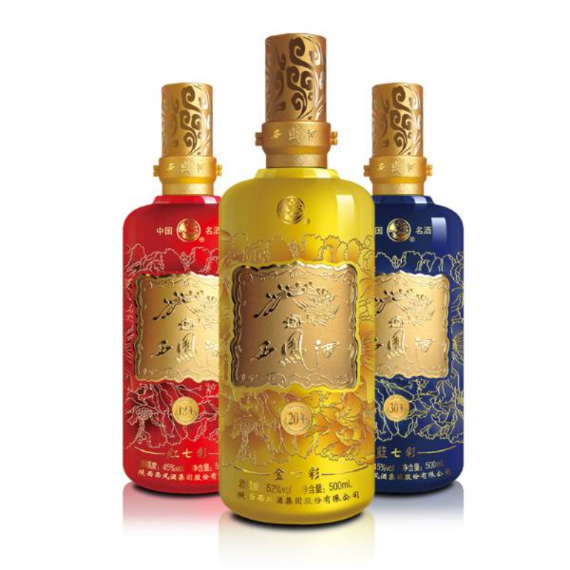 七彩西凤酒