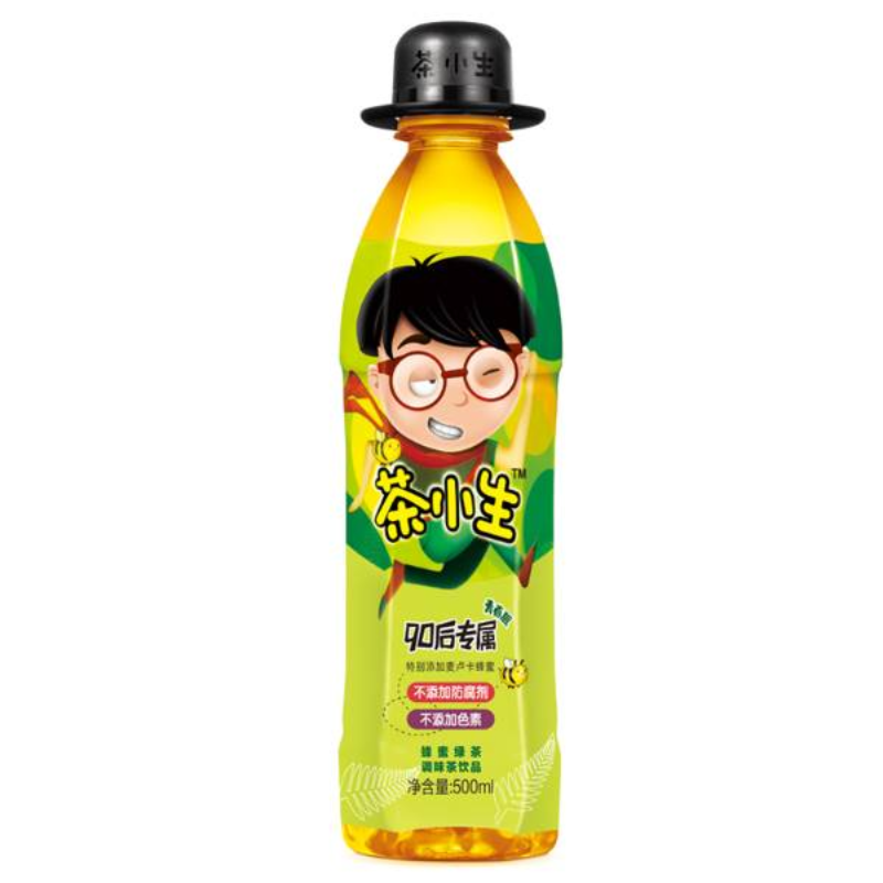 茶小生蜂蜜绿茶500ml