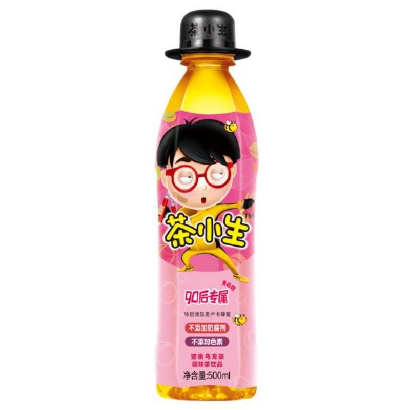 茶小生蜜桃乌龙茶500ml