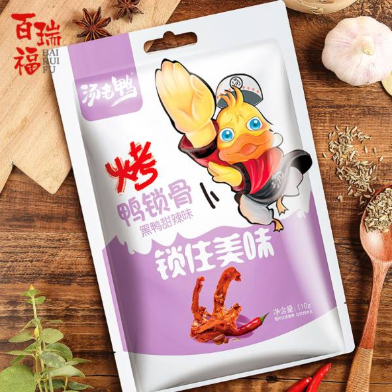 汤老鸭黑鸭味110g鸭锁骨