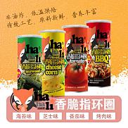 哈哈狸 香脆指环圈1*40g海苔、芝士、烤肉、番茄 4种口味
