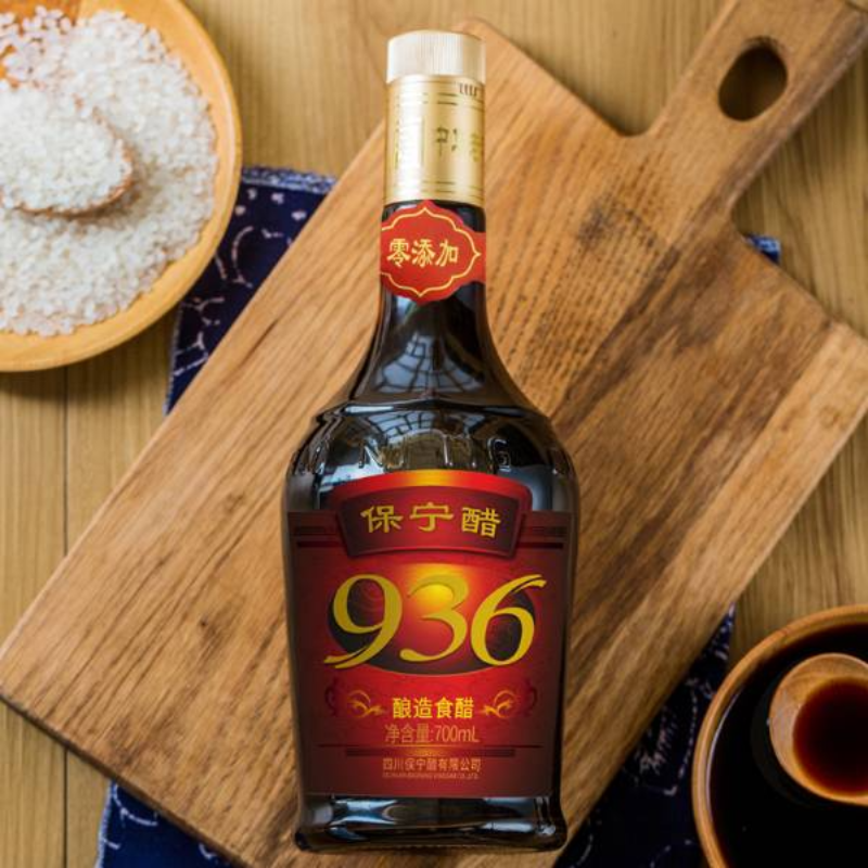 936保宁醋700ml零添加食用醋粮食酿造四川阆中特产节日醋礼