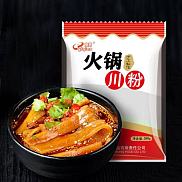 意桥火锅粉条宽粉红薯粉川粉正宗手工红苕粉火锅鲜粉条240克