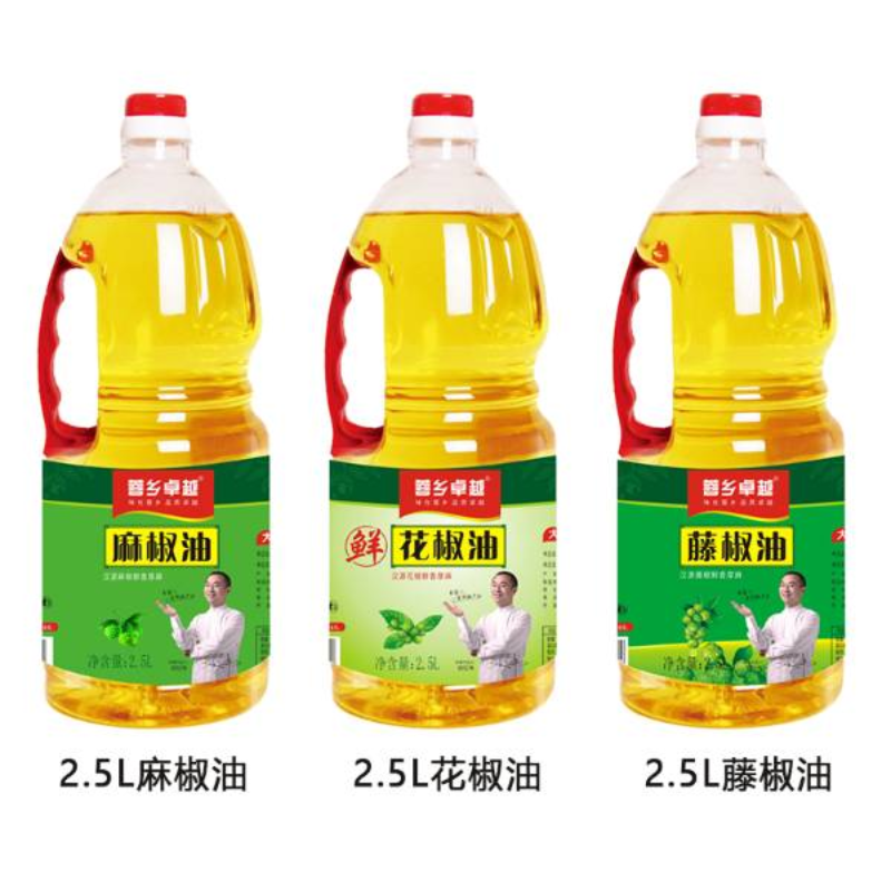 蓉乡卓越2.5L花椒油 麻椒油 藤椒油（还有1.8L、5L规格）