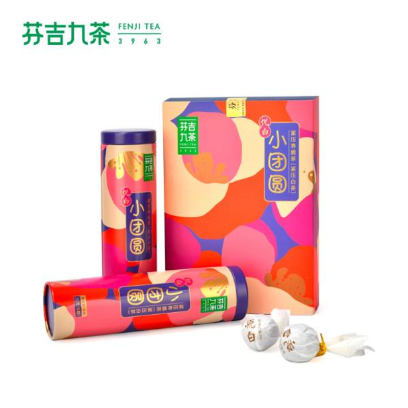 芬吉 悦白小团圆礼盒 老白茶