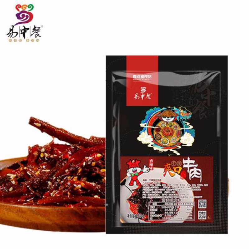 易中餐干煵爽口牛肉