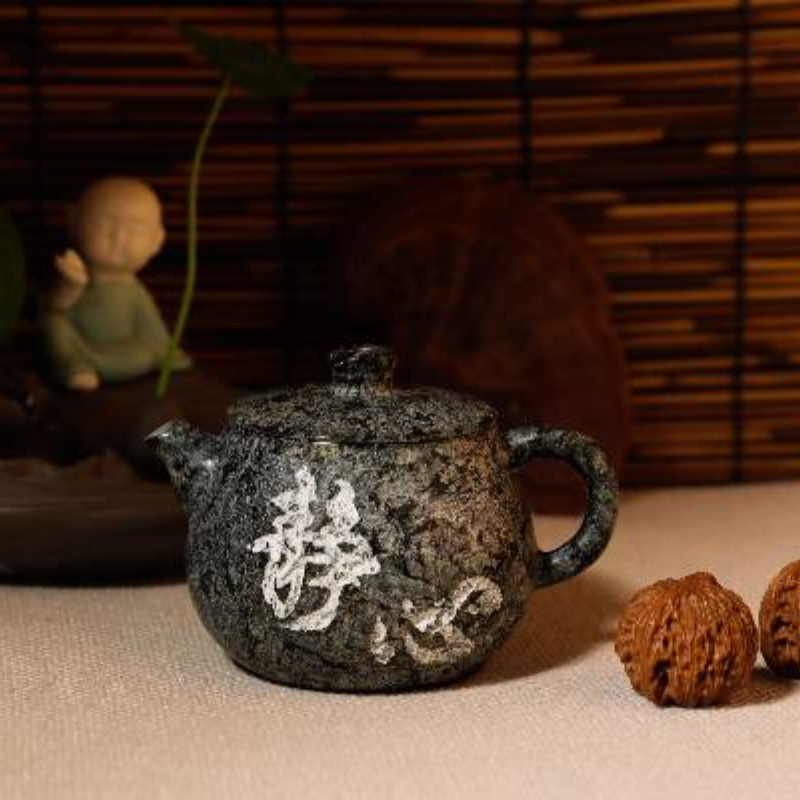墨脱石锅茶具套装天然皂石茶具