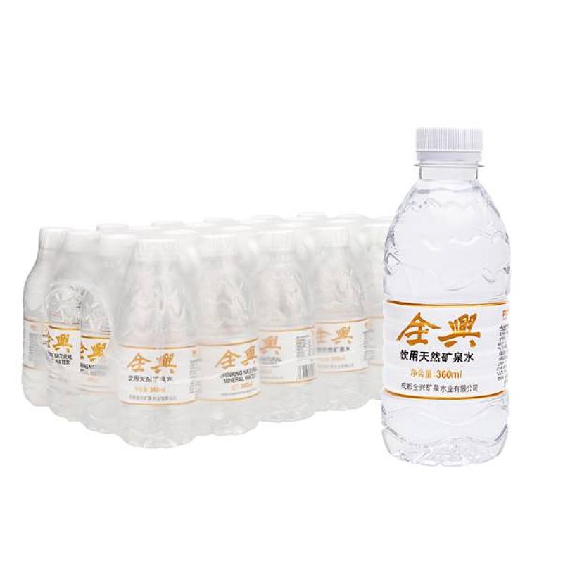 全兴 天然矿泉水360ml*24瓶 富含偏硅酸 整箱装