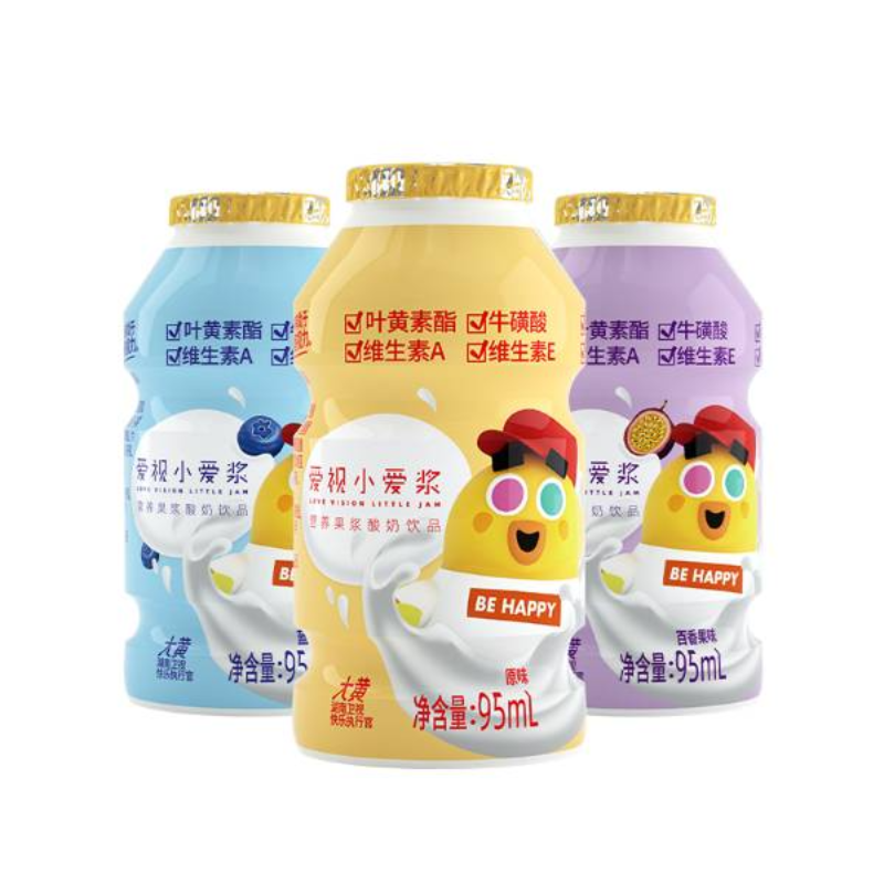 爱视小爱浆营养果浆酸奶饮品95ml系列