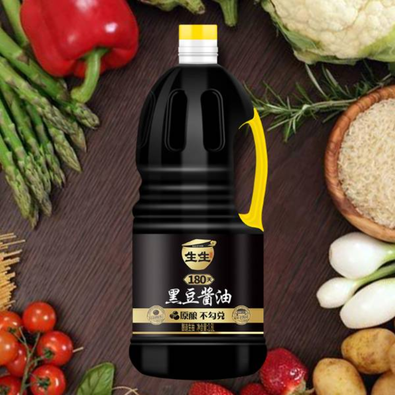180天黑豆酱油1.8L