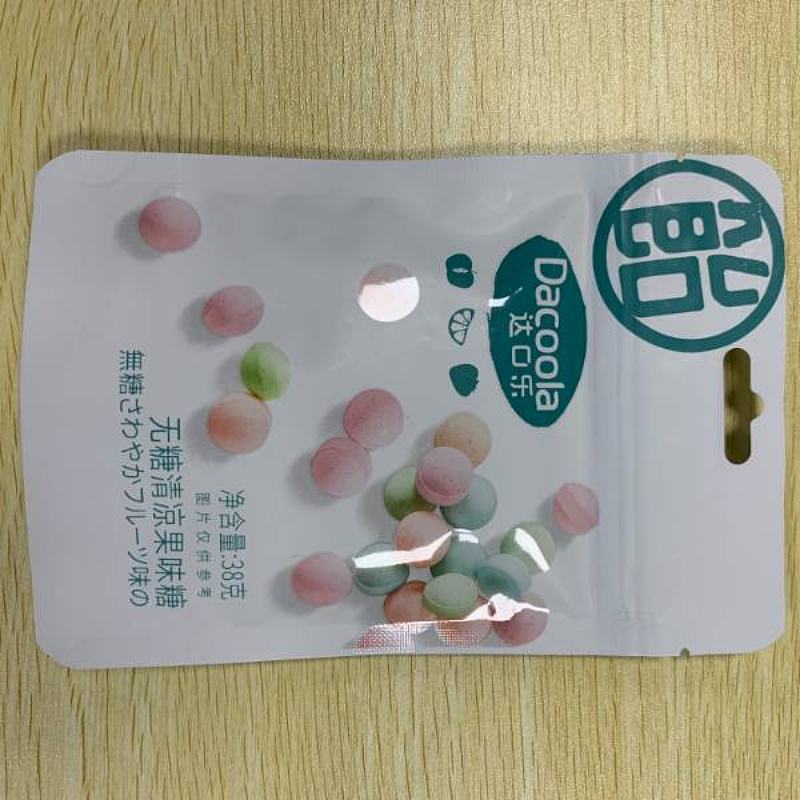 达口乐无糖清凉果味糖