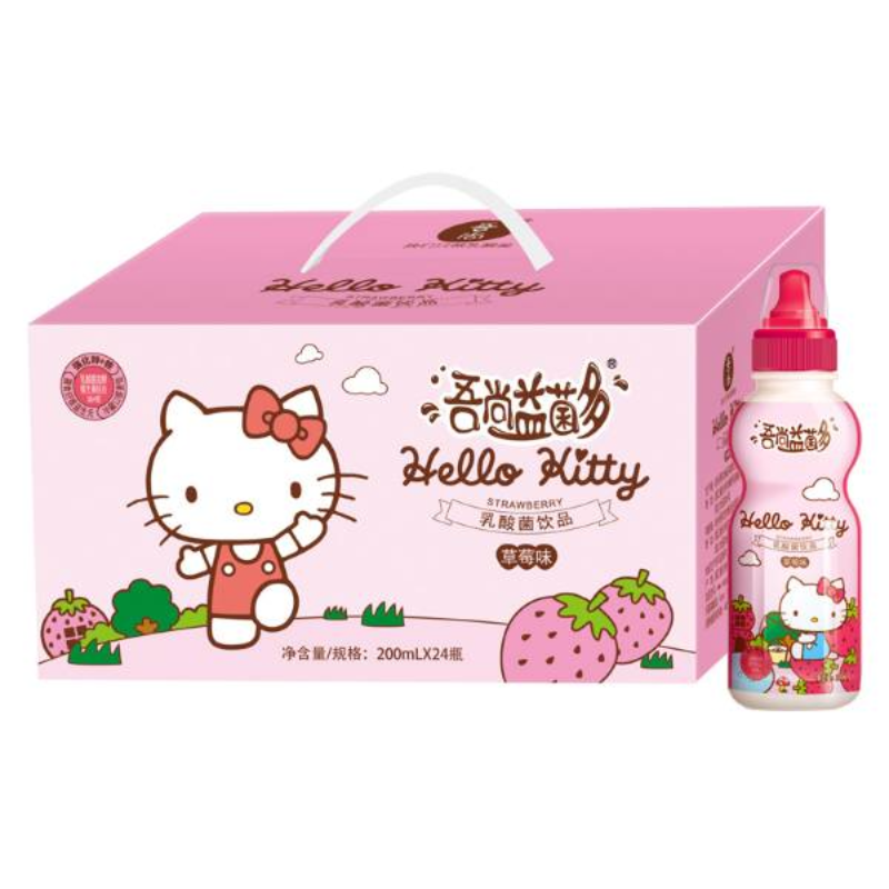 吾尚KT乳酸菌饮品200X24草莓味