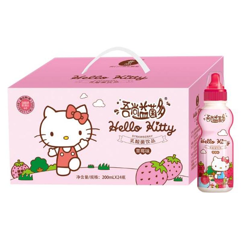 吾尚KT乳酸菌饮品200X24草莓味