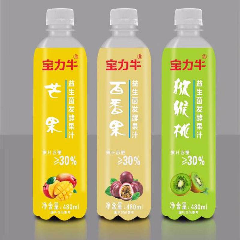 宝力牛益生菌发酵果汁