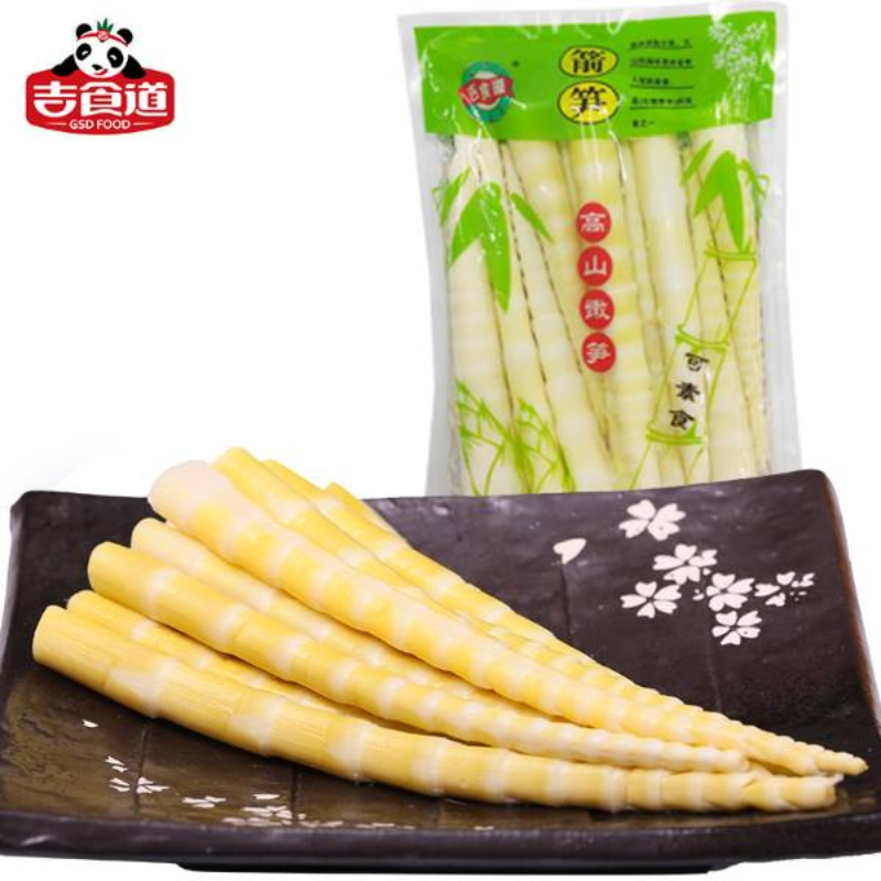 吉食道新鲜竹笋火锅笋产地货源低脂好吃不胖火锅串串餐饮钵钵鸡食材笋尖500g