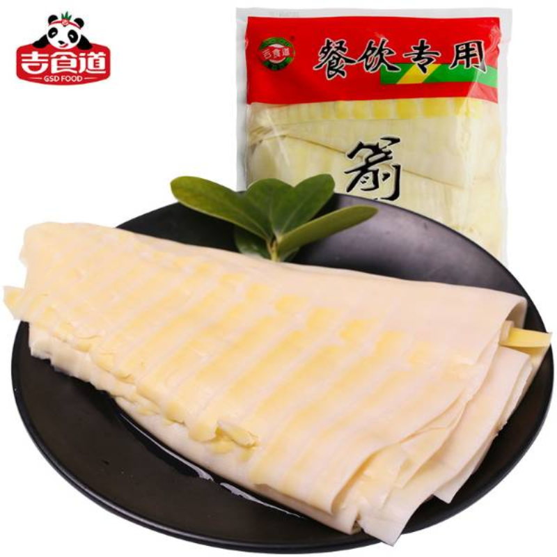 吉食道产地货源现货批发四川竹笋 新鲜火锅专用罗汉笋片皮1500g