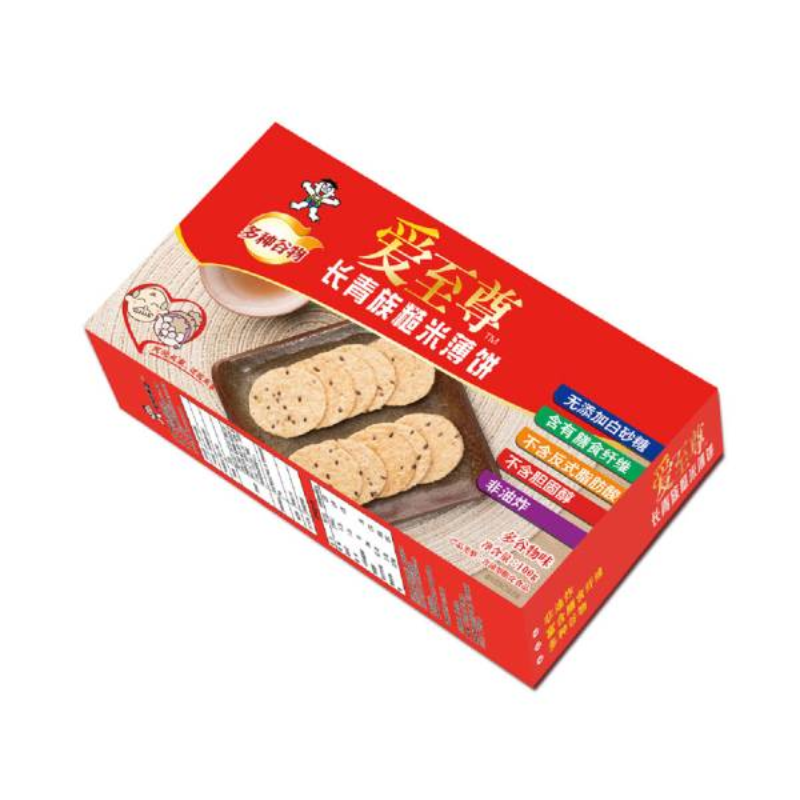 爱至尊长青族糙米薄饼