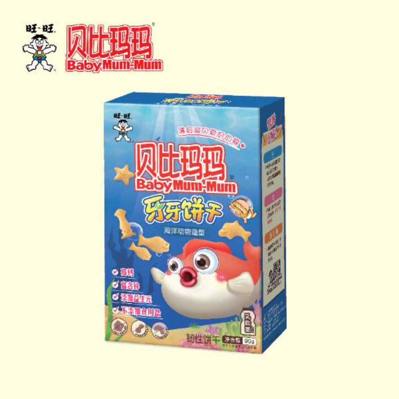 贝比玛玛盒装牙牙饼干