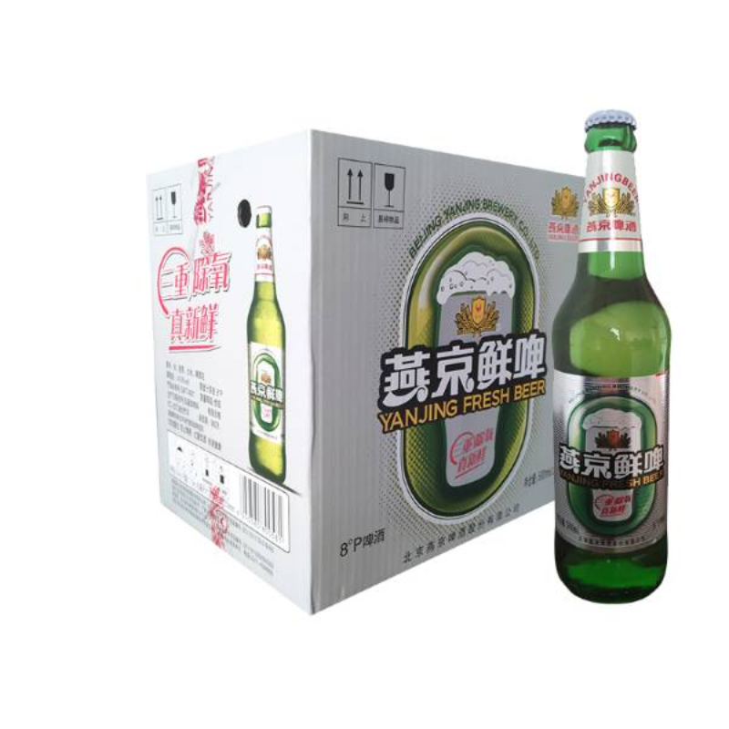 燕京鲜啤500ml*12瓶