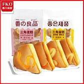 FKO番の良品 三角蛋糕咸蛋黄芝士味面包糕点260克包装