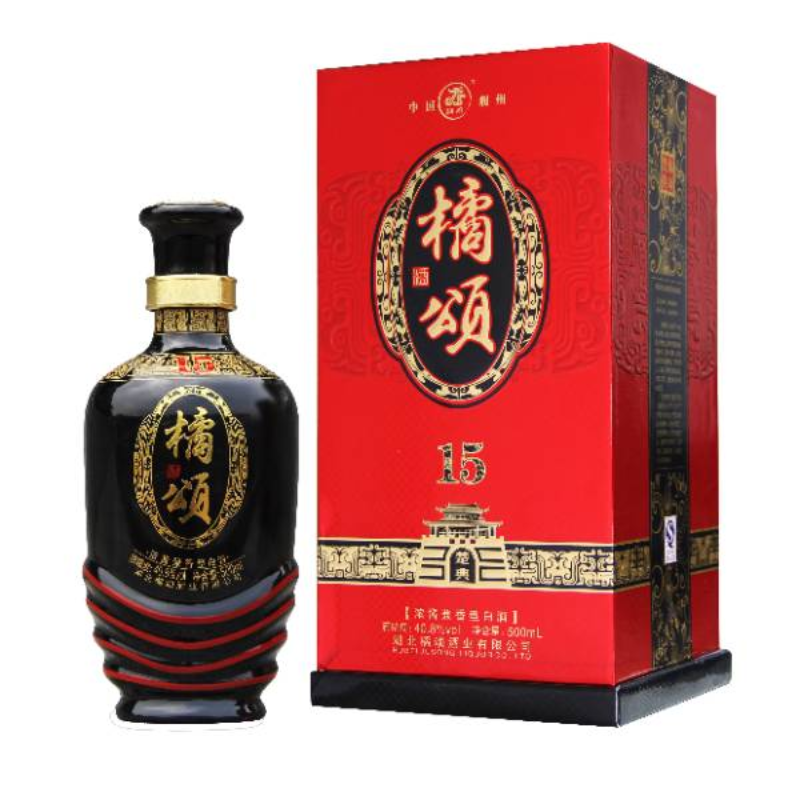 橘颂白酒楚典15年40.8°