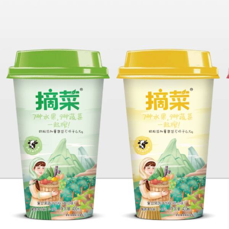 摘菜复合果蔬汁-400,ML杯装
