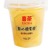 喜茶糖水黄桃罐头