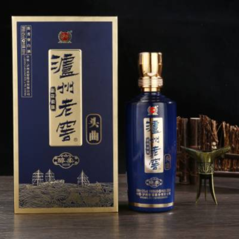 泸州老窖头曲酒蓝花瓷版醇柔（2021版）