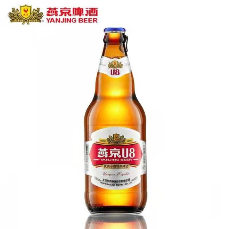 燕京U8啤酒500ml瓶装