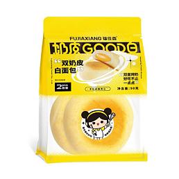 福佳香双奶皮白面包（双面烤奶.当然更好吃）