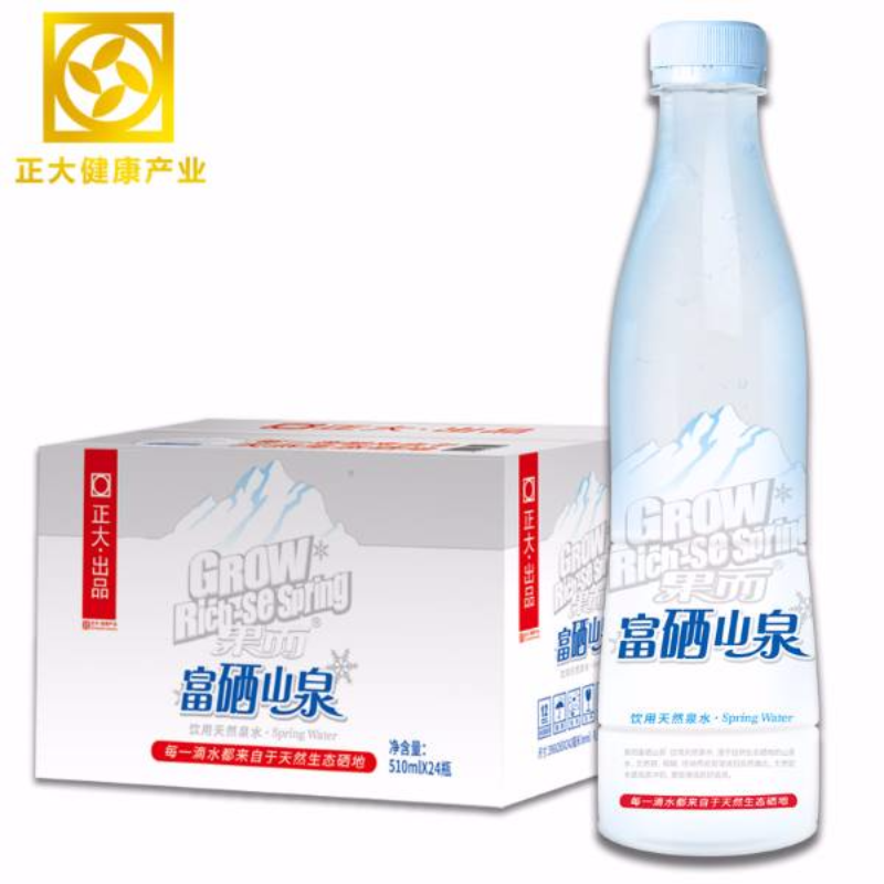果而富硒山泉天然饮用水510ml*24