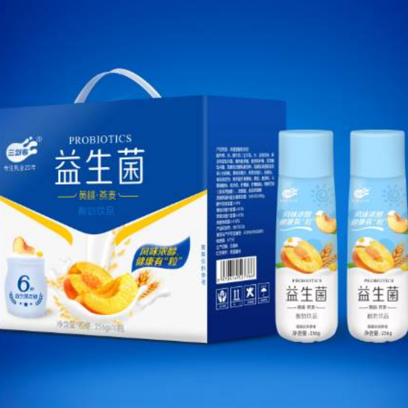 三剑客益生菌黄桃燕麦
