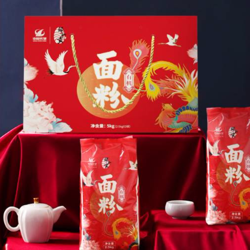 颐和贡有机石磨面粉礼盒